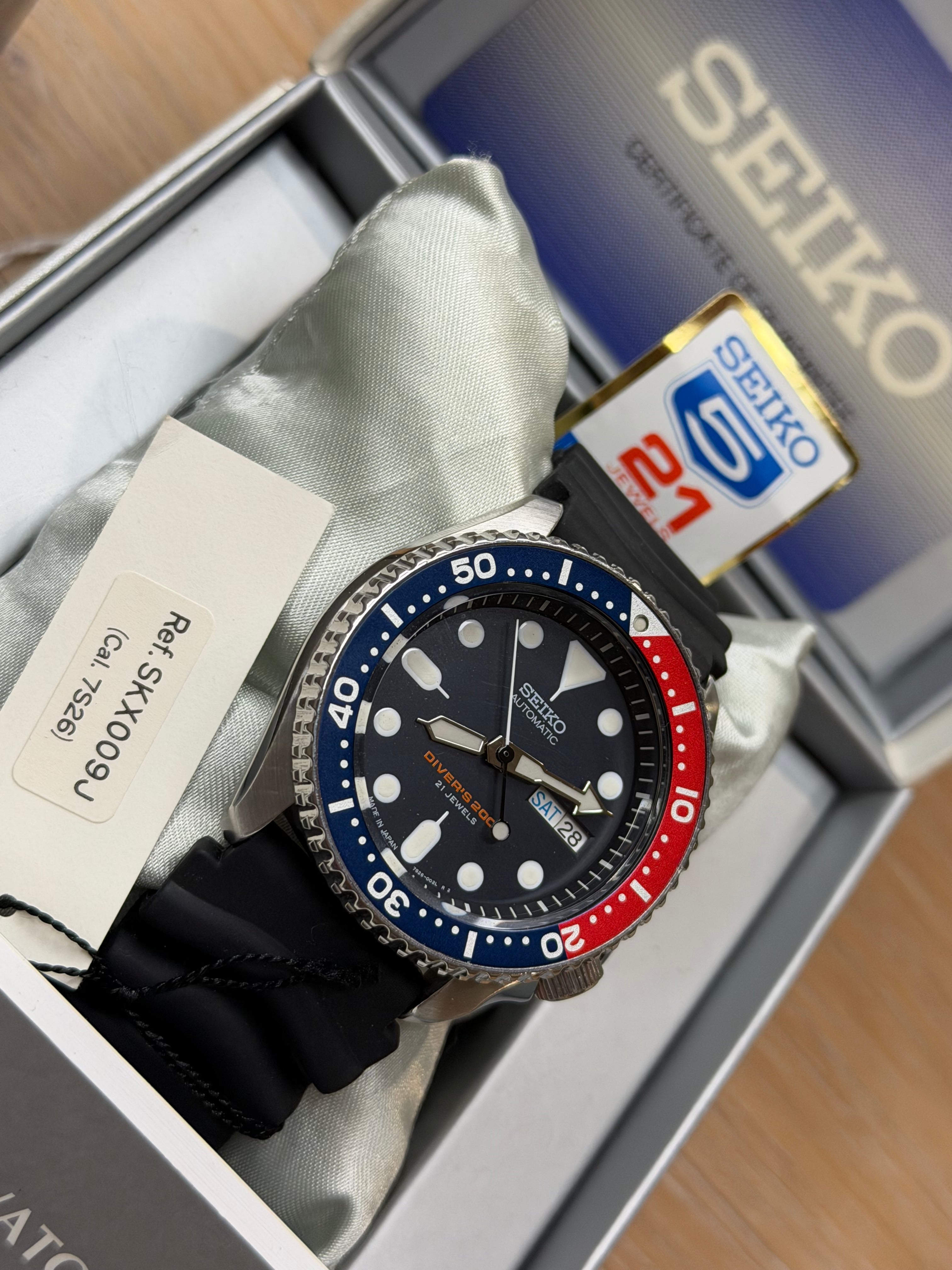 Seiko SKX009J1 – Wabi Sabi Archive