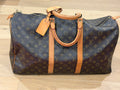 Vintage December 1990 Louis Vuitton Keepall 50
